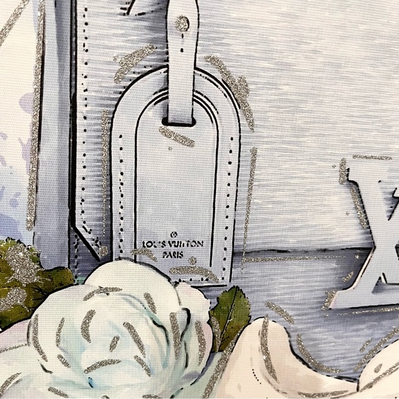 Design District HUGE Rare 20"x 28" Large Designer Canvas Wall Art NEW - Picture 4 of 7